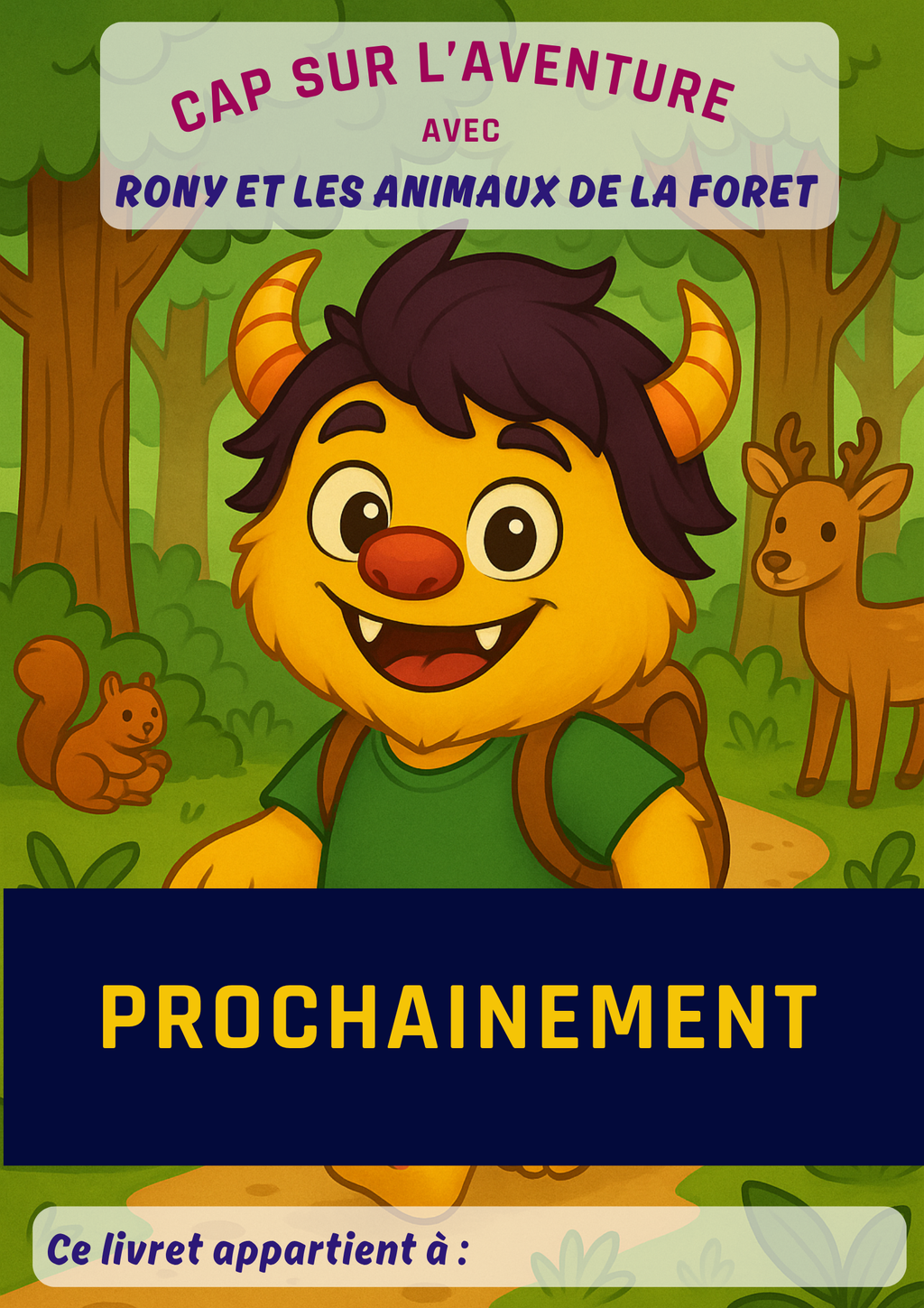 Rony et les animaux de la forêt